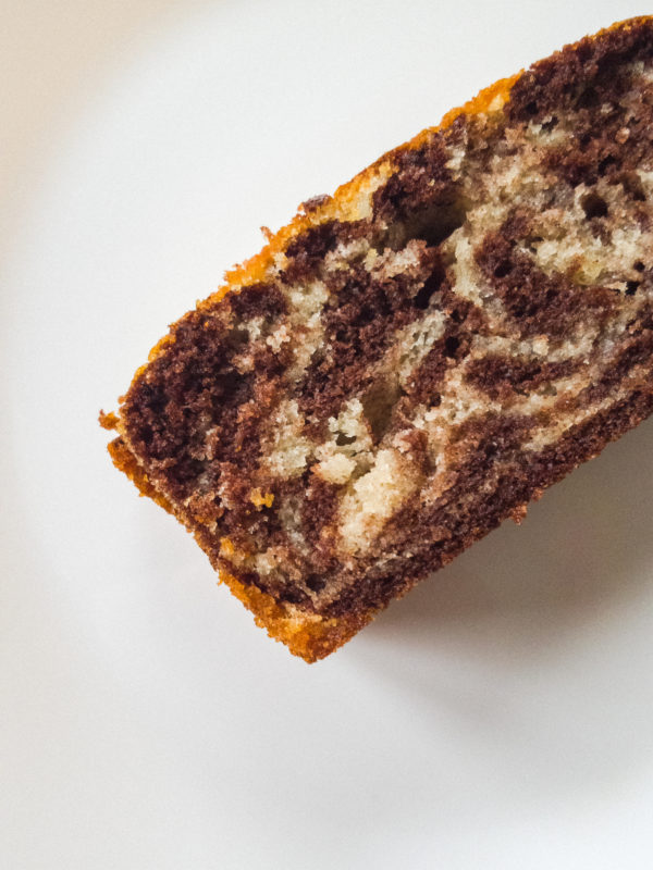 Márványos tésztájú sütemény