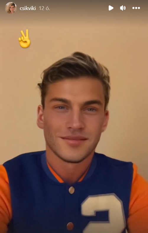 Szorcsik Viki Instagram-történet