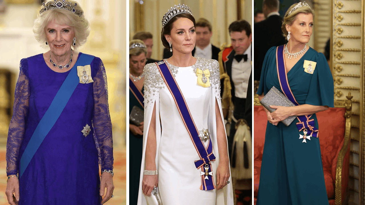 Kamilla királynő, Katalin hercegné és Zsófia rófné