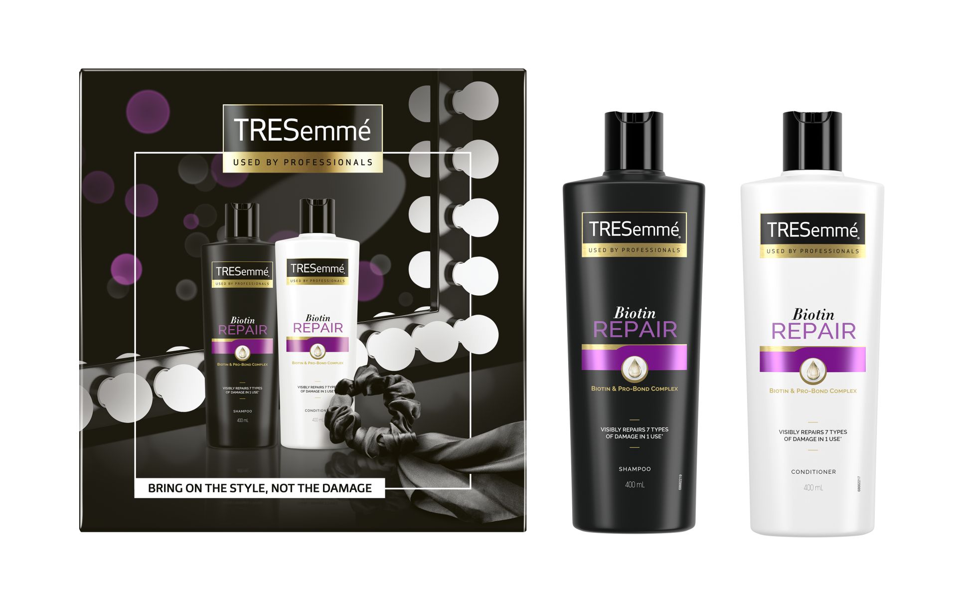 TRESemmé Biotin Repair Ajándékcsomag Hajgumival