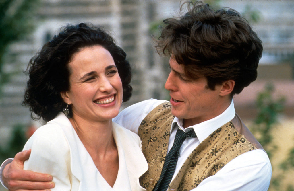 Andie MacDowell és Hugh Grant