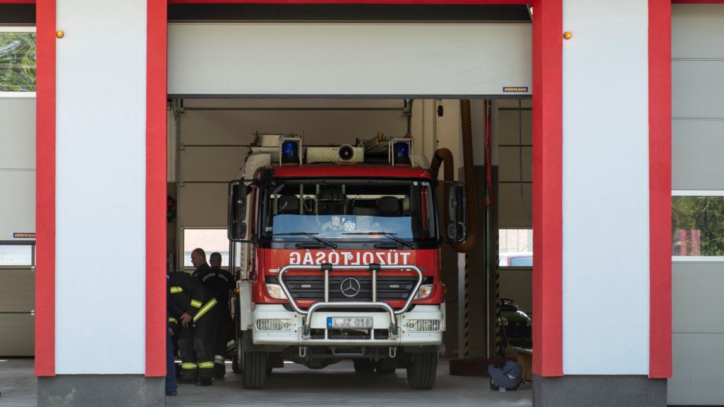 A gyöngyösi tűzoltóság és a katasztrófavédelem új épülete
