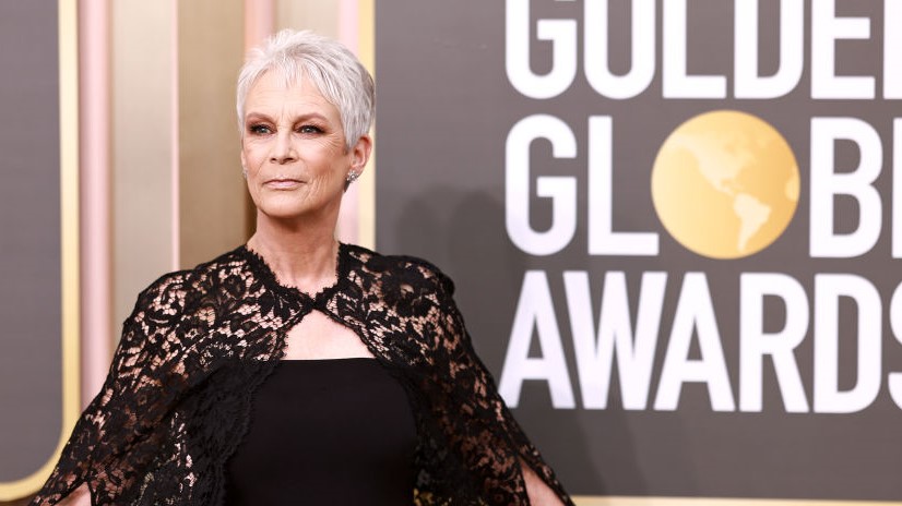  Jamie Lee Curtis a 80. Golden Globe gálán