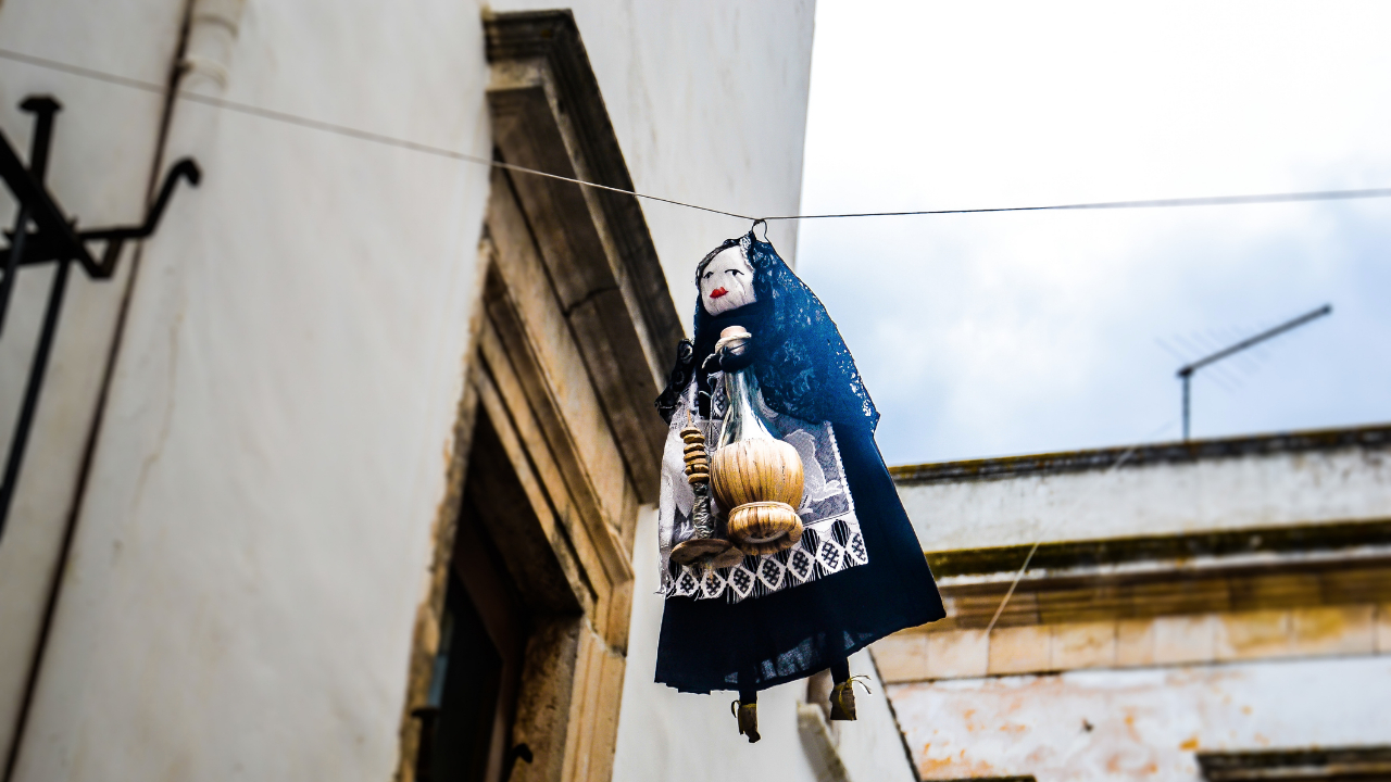 La Befana mindenhol, az utcákon is