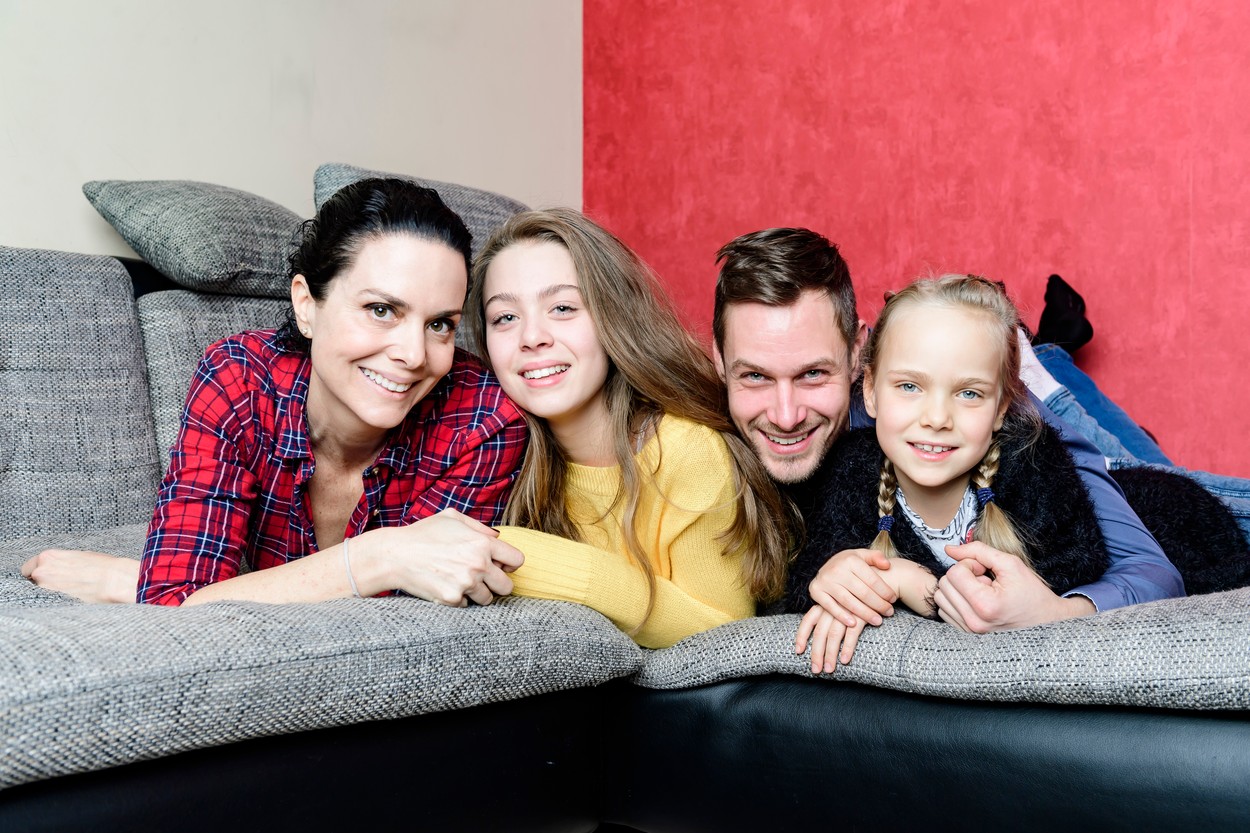 Kinizsi Ottó Deutsch Anita családja