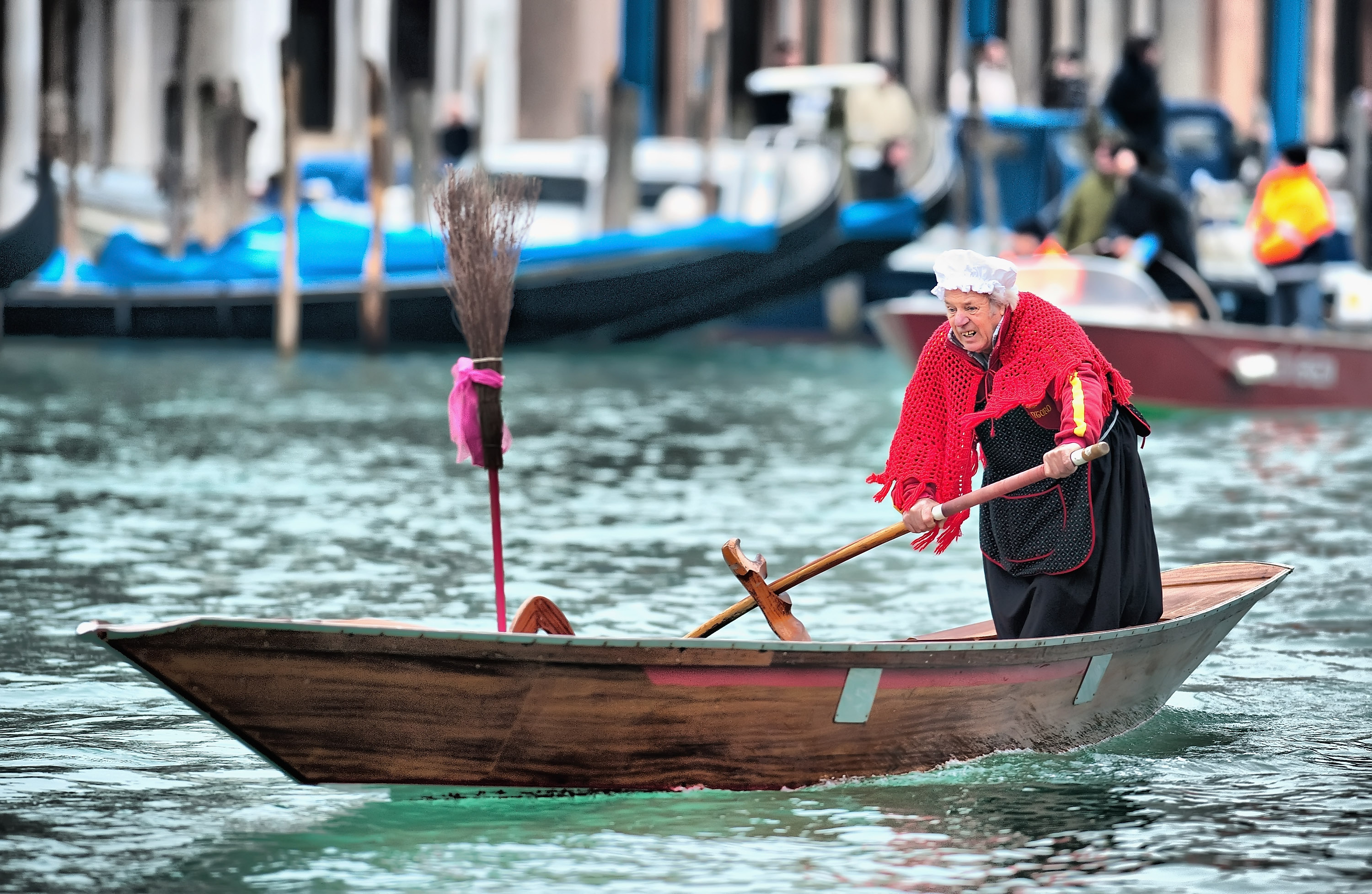 Regatta Befana a velencei Grand Canalén