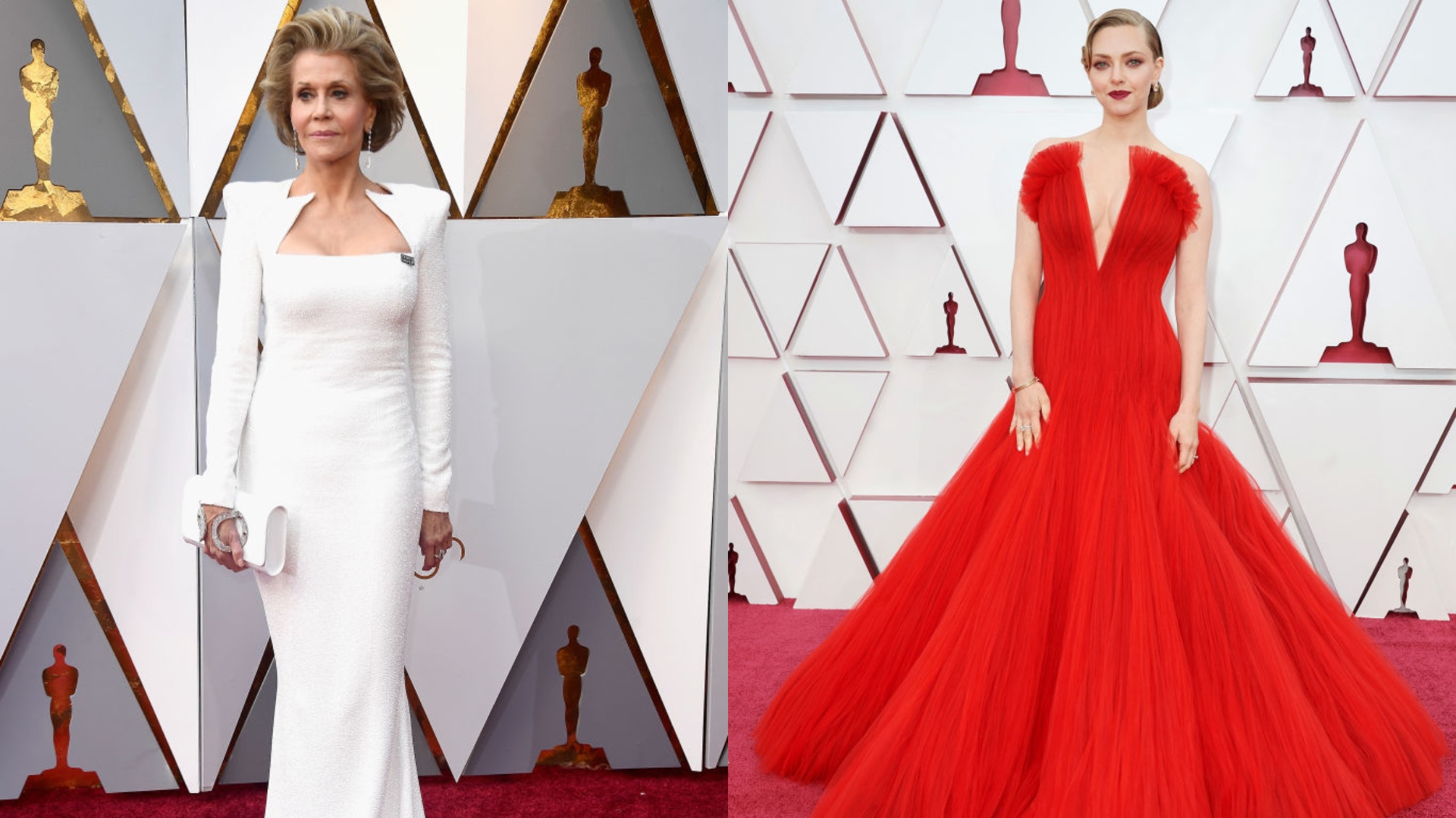 Oscar-ruhák: Jane Fonda és Amanda Seyfried