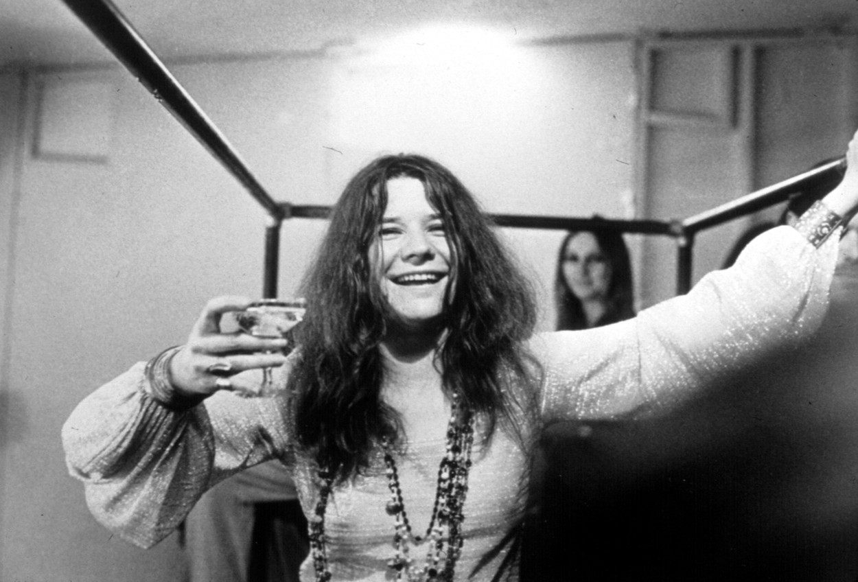 Janis Joplin iszik