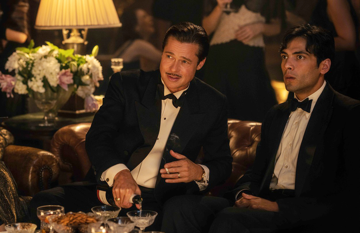 Brad Pitt és Diego Calva