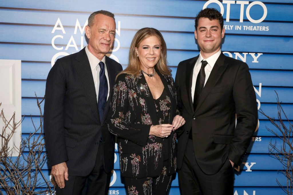 Tom Hanks, Rita Wilson és Truman Hanks