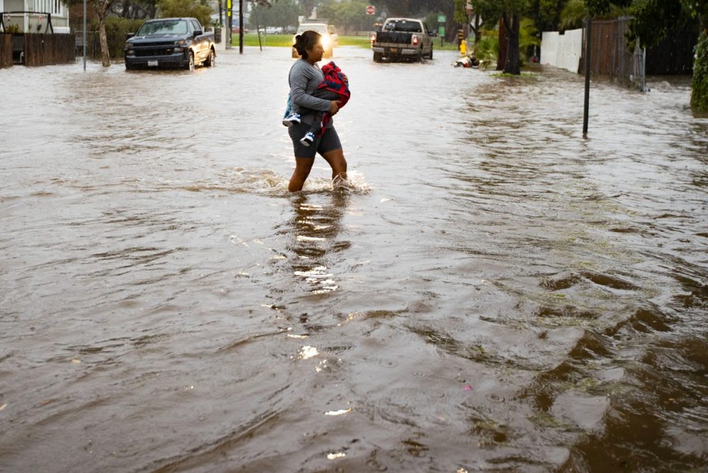 Áradás Kaliforniában