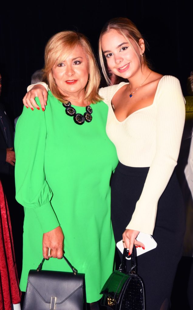 Szulák Andrea és Gyarmati Rozina az Aranyoskám bemutatóján