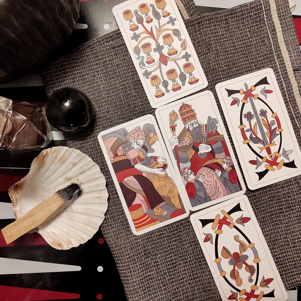 Februári Tarot kártya kirakás