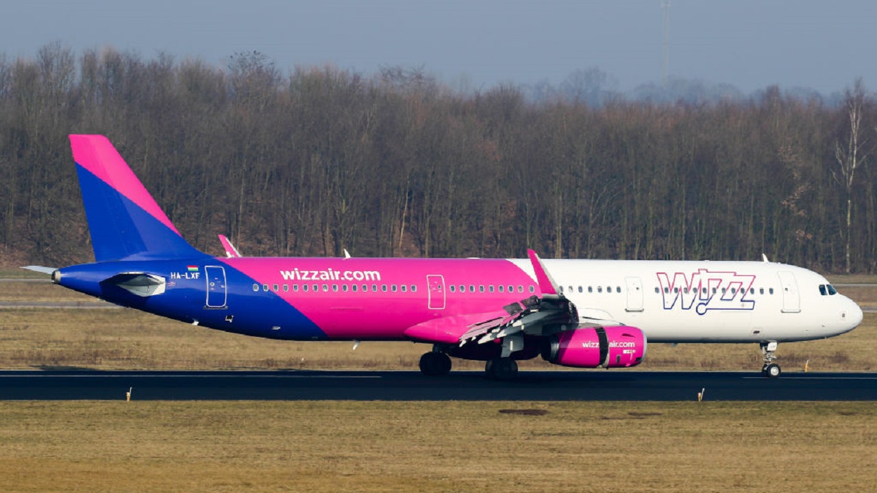 Wizzair repülő