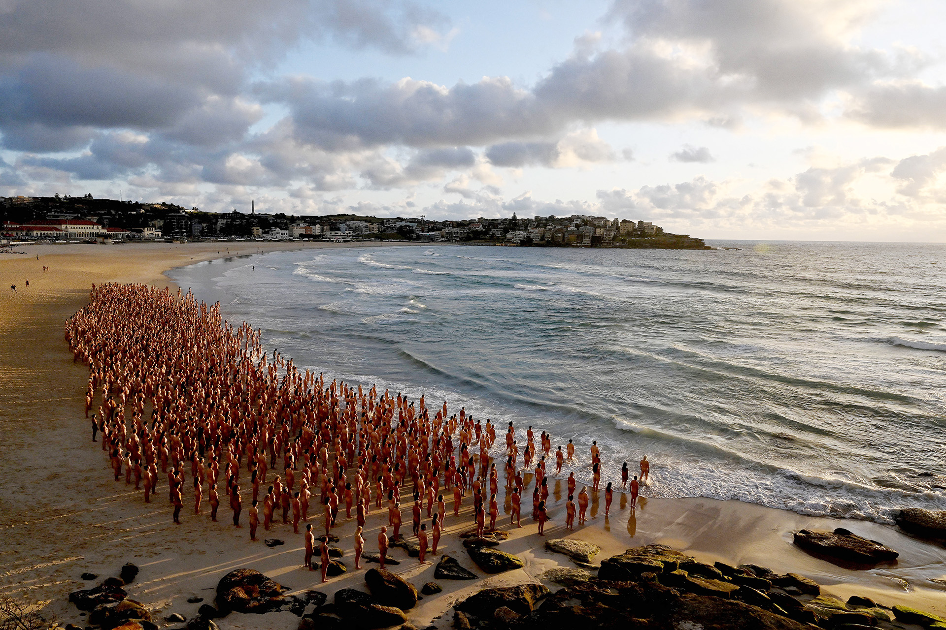 Spencer Tunick meztelen tömege