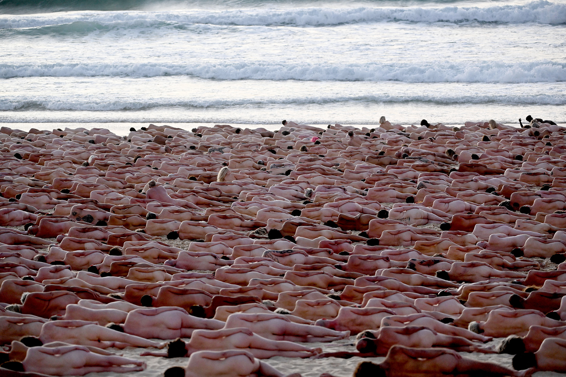 Spencer Tunick meztelen tömege