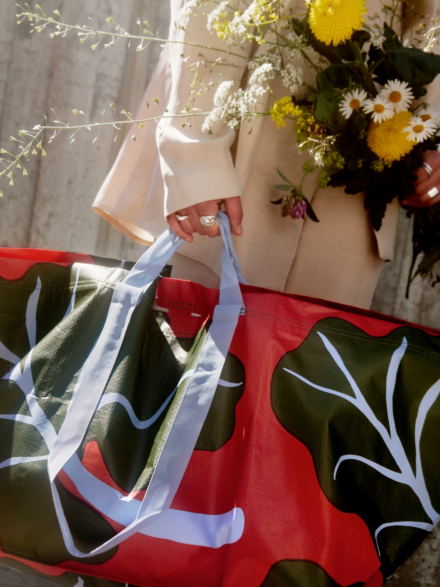 Ikea Bastua kollekció szatyor