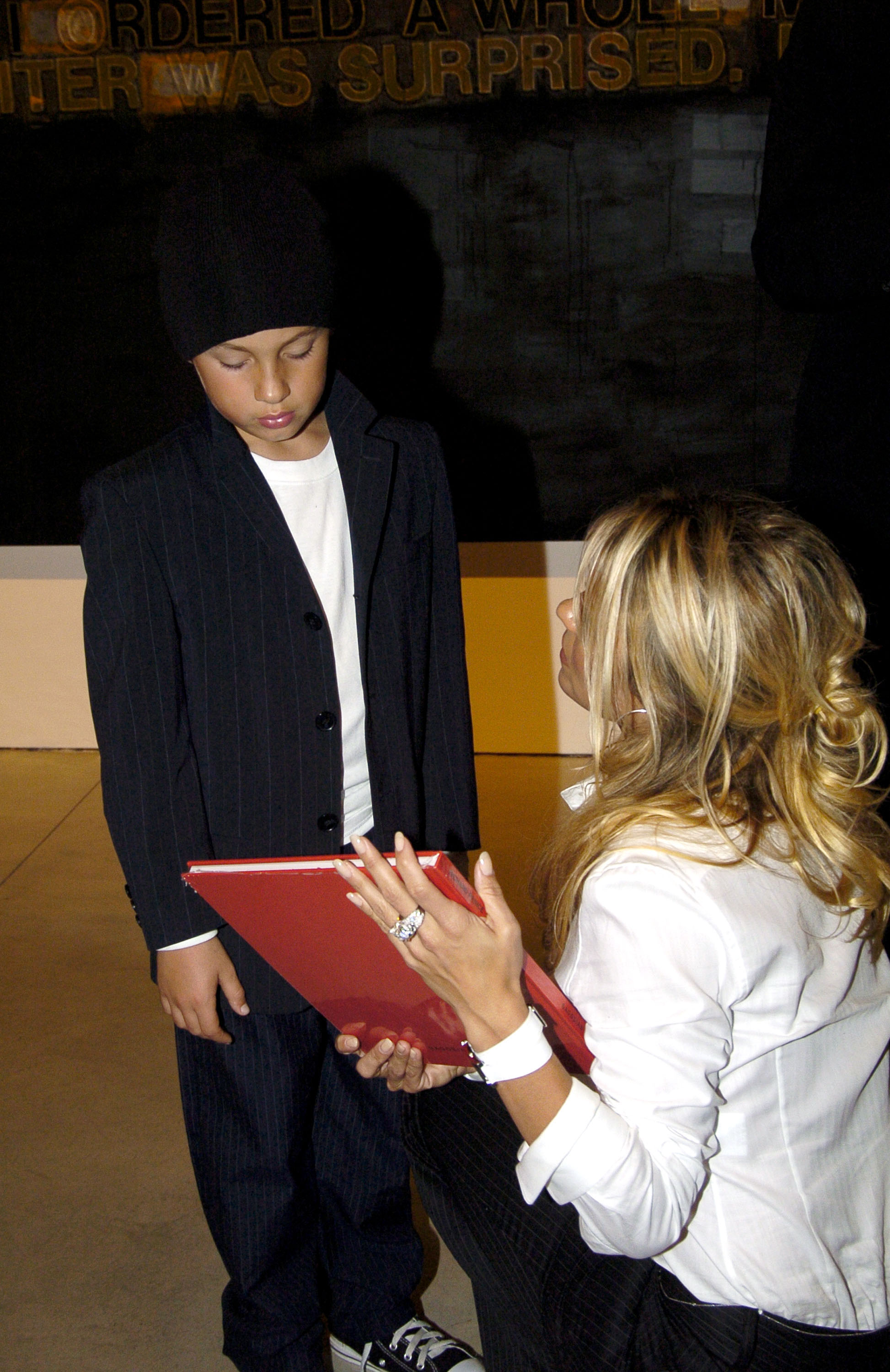 Pamela Anderson fiával