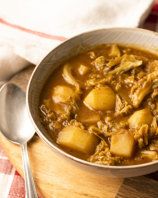 Kelkáposzta-főzelék