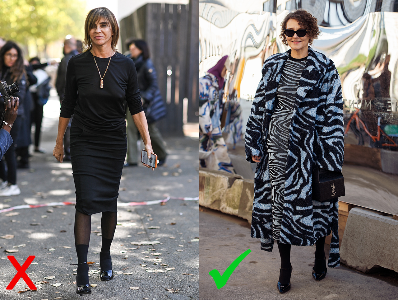 fekete ruhák street style