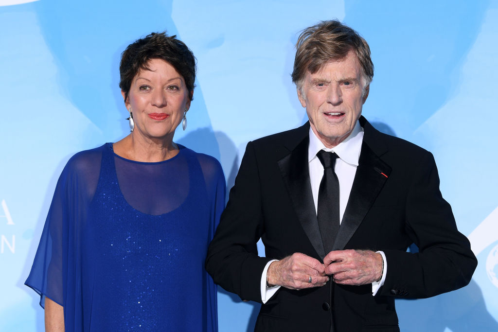 Sibylle Szaggars Redford és Robert Redford