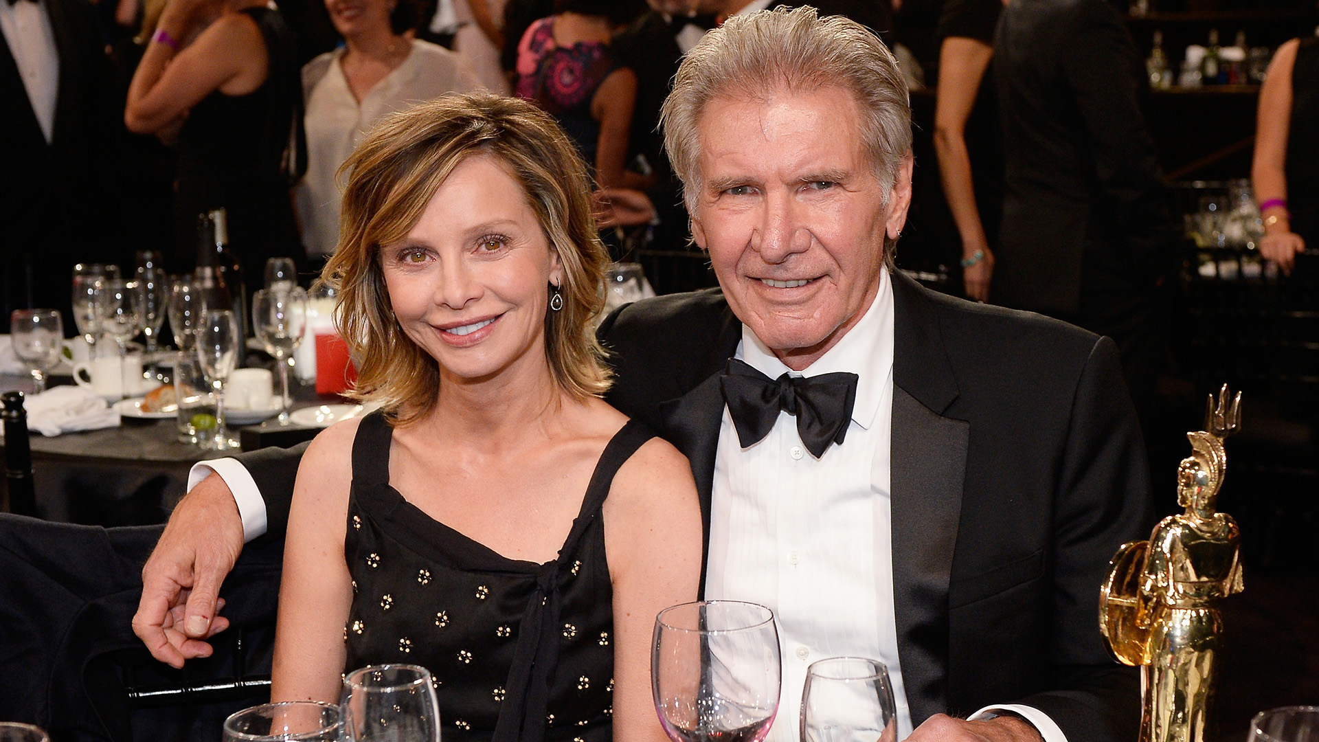 Calista Flockhart és Harrison Ford