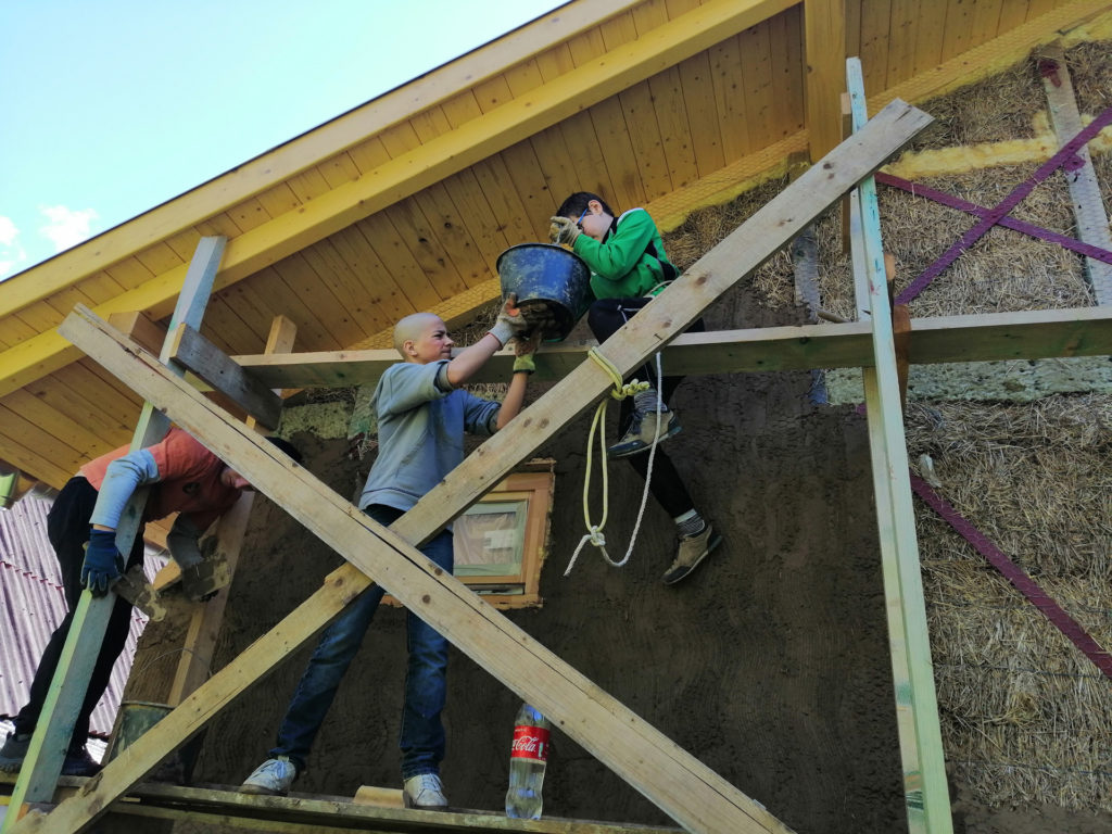 Építkezés (Fotó: magánarchívum)