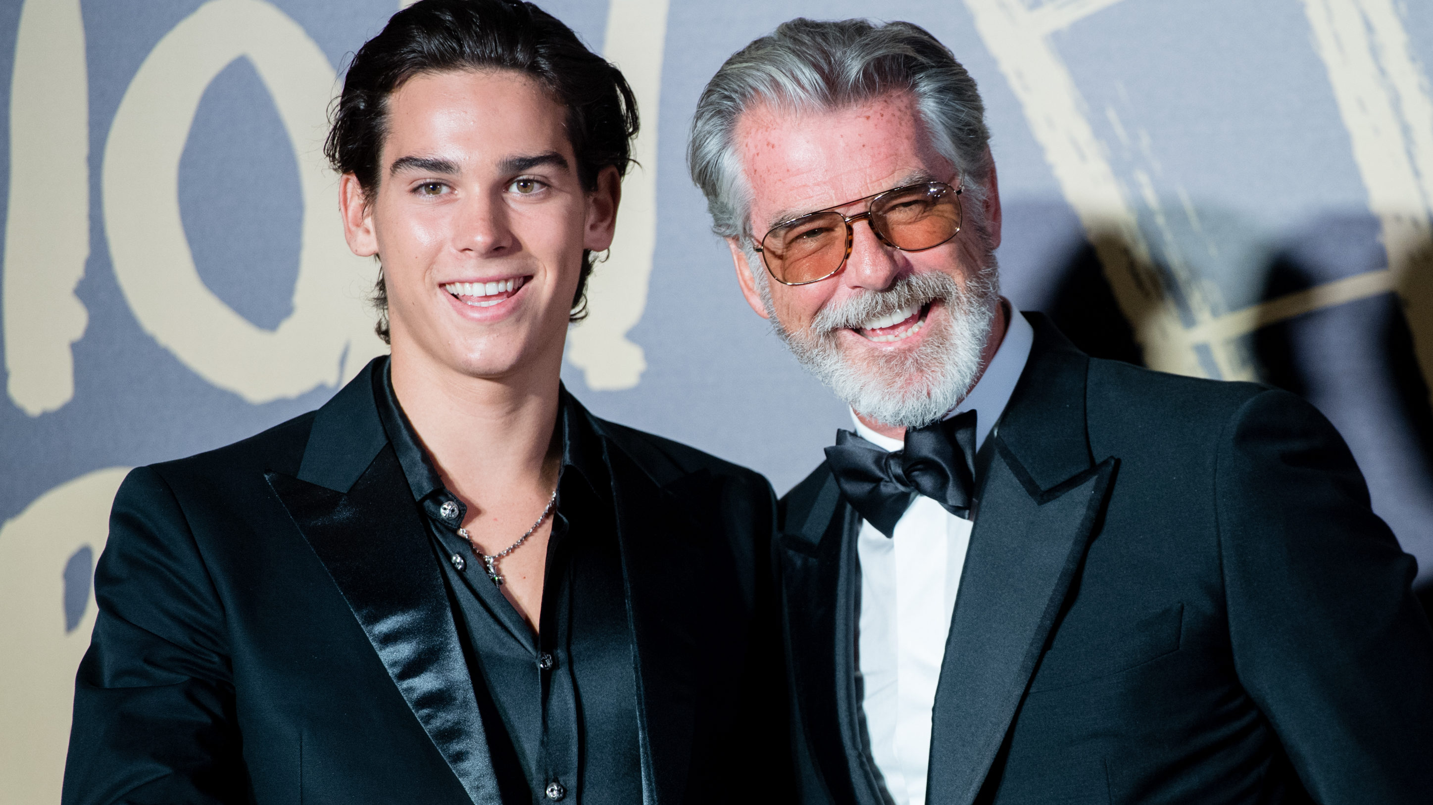 Paris Brosnan és Pierce Brosnan