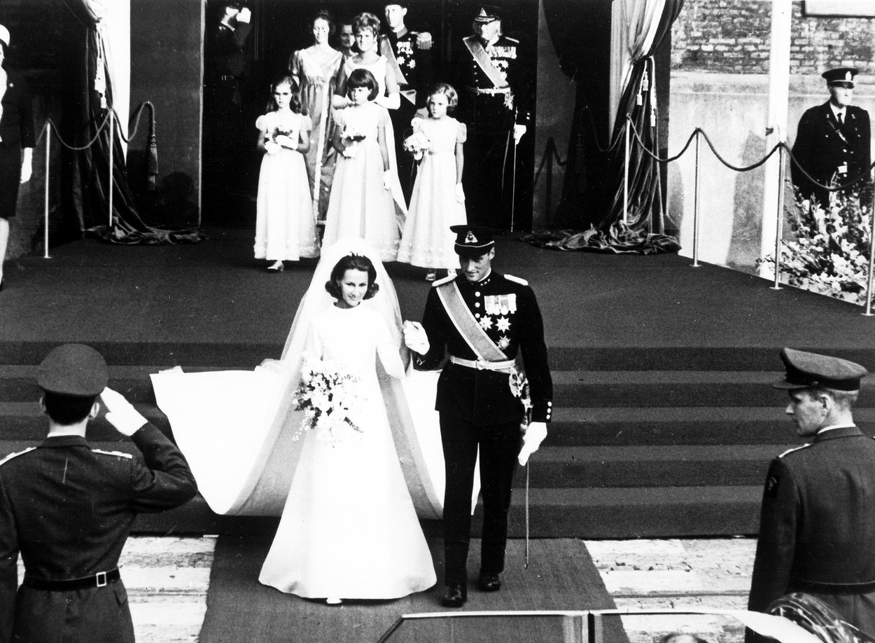 Harald király és Szonja esküvője