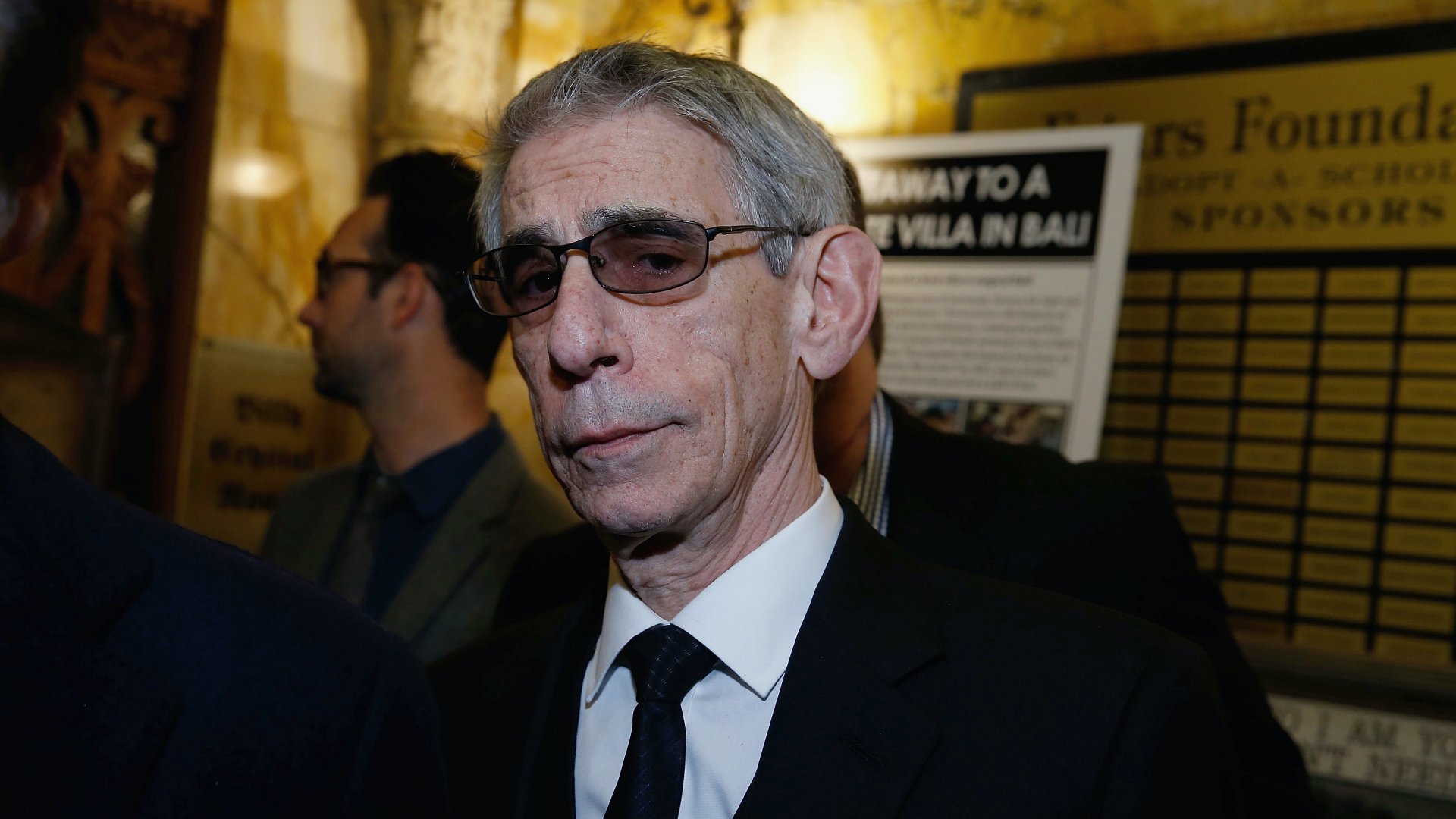 Richard Belzer Jerry Lewis 90. születésnapján a Friars Clubban 2016. április 8-án New Yorkban