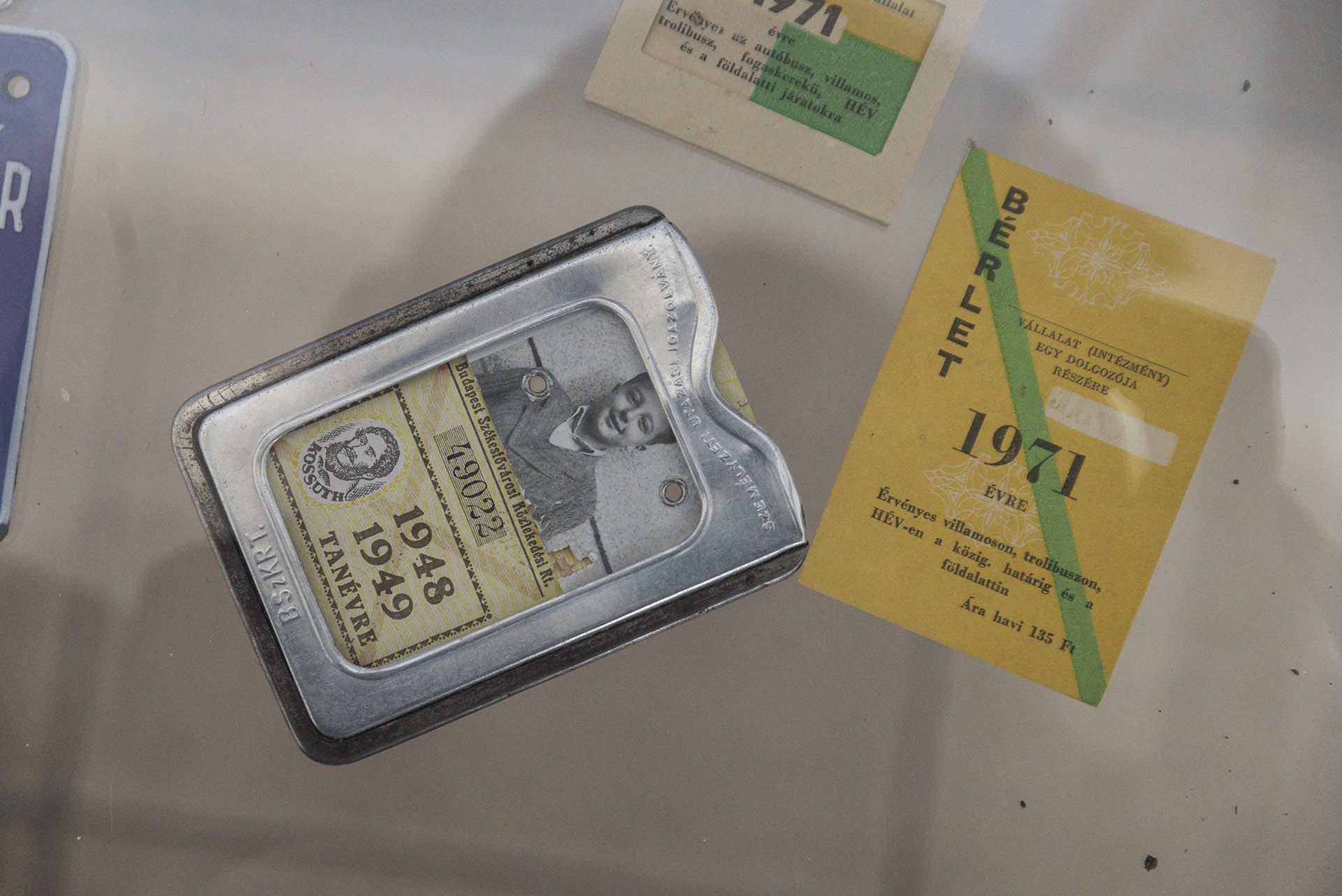 Bérletigazolvány 1948-ból