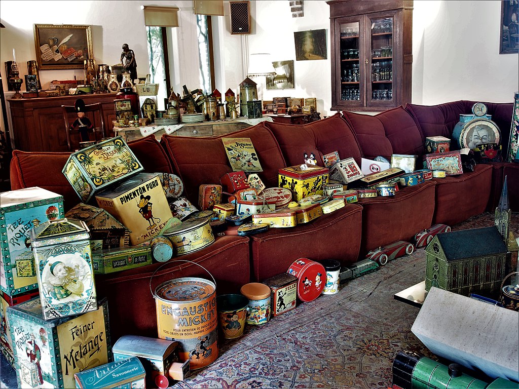 Aludobozok Yvette Dardenne otthonában.