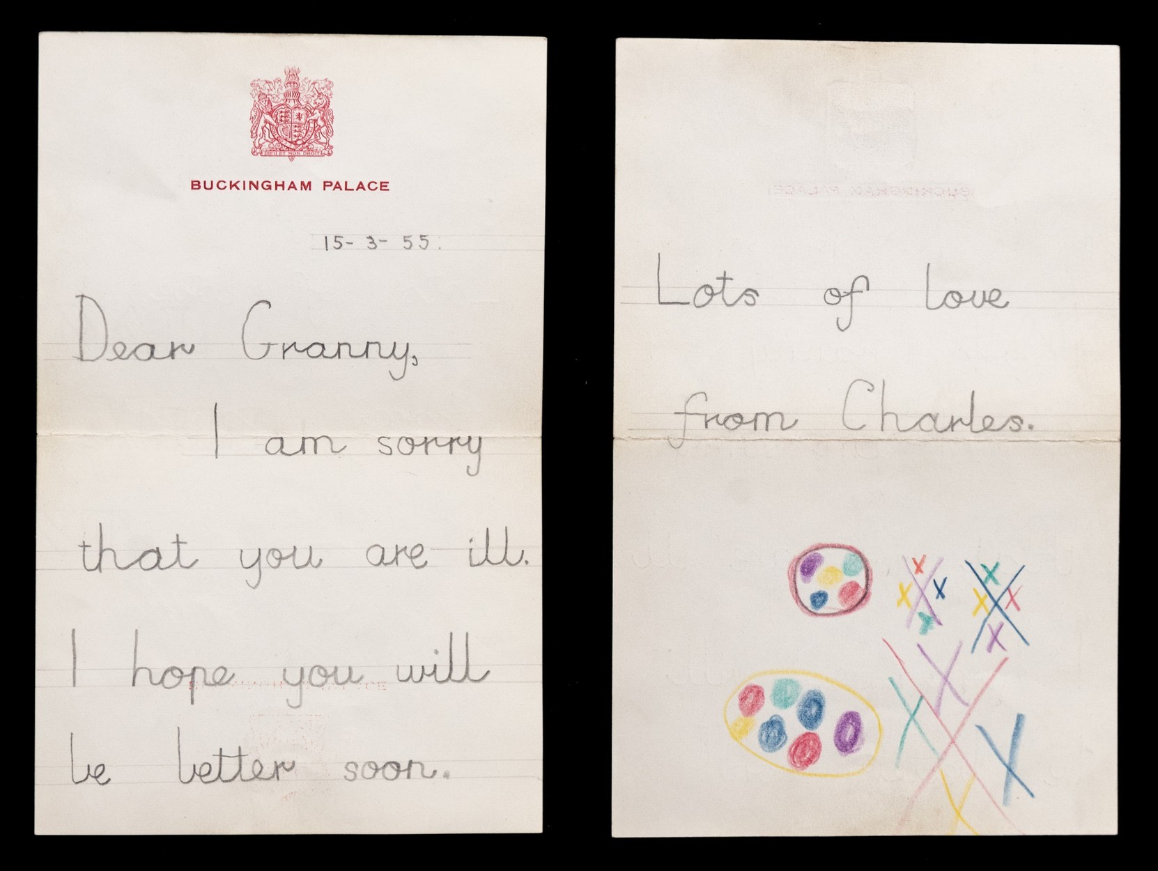 III. Károly gyerekkori levele