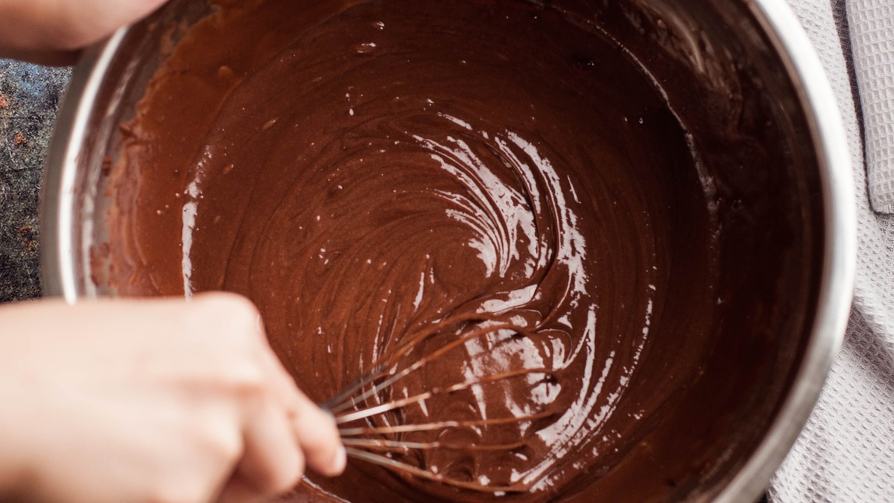 Olvasztott csokoládé trükk