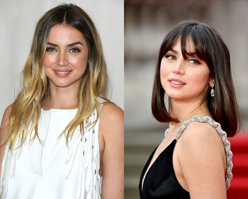 Ana de Armas szőkén és barnán