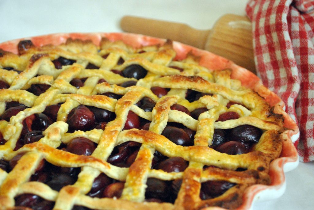 Cseresznyés pite