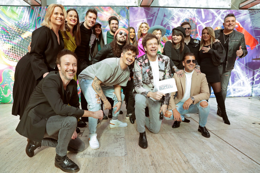 A sztárban sztár zsűrije és versenyzői