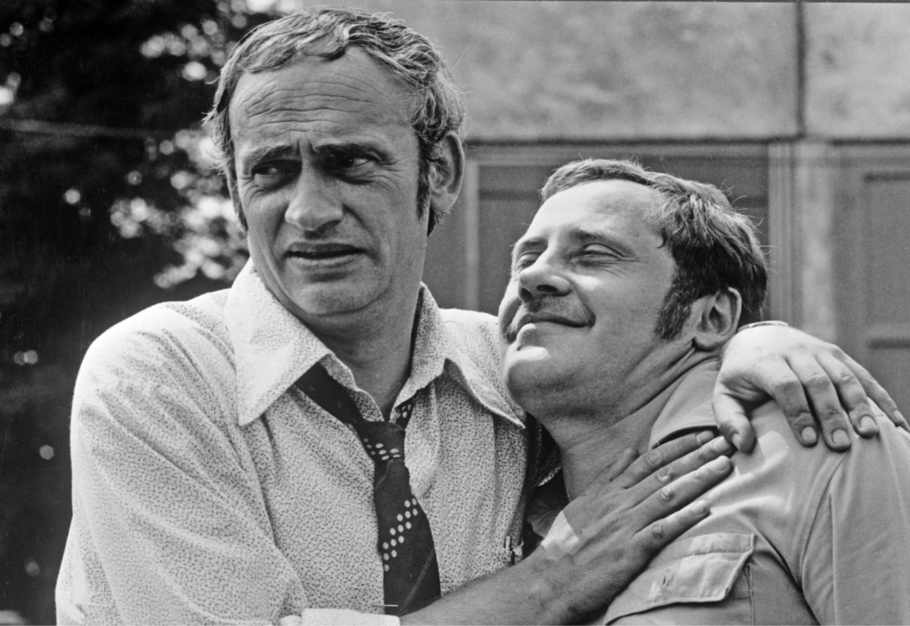 Rajhona Ádám és Koltai Róbert az Egészséges erotika című filmben