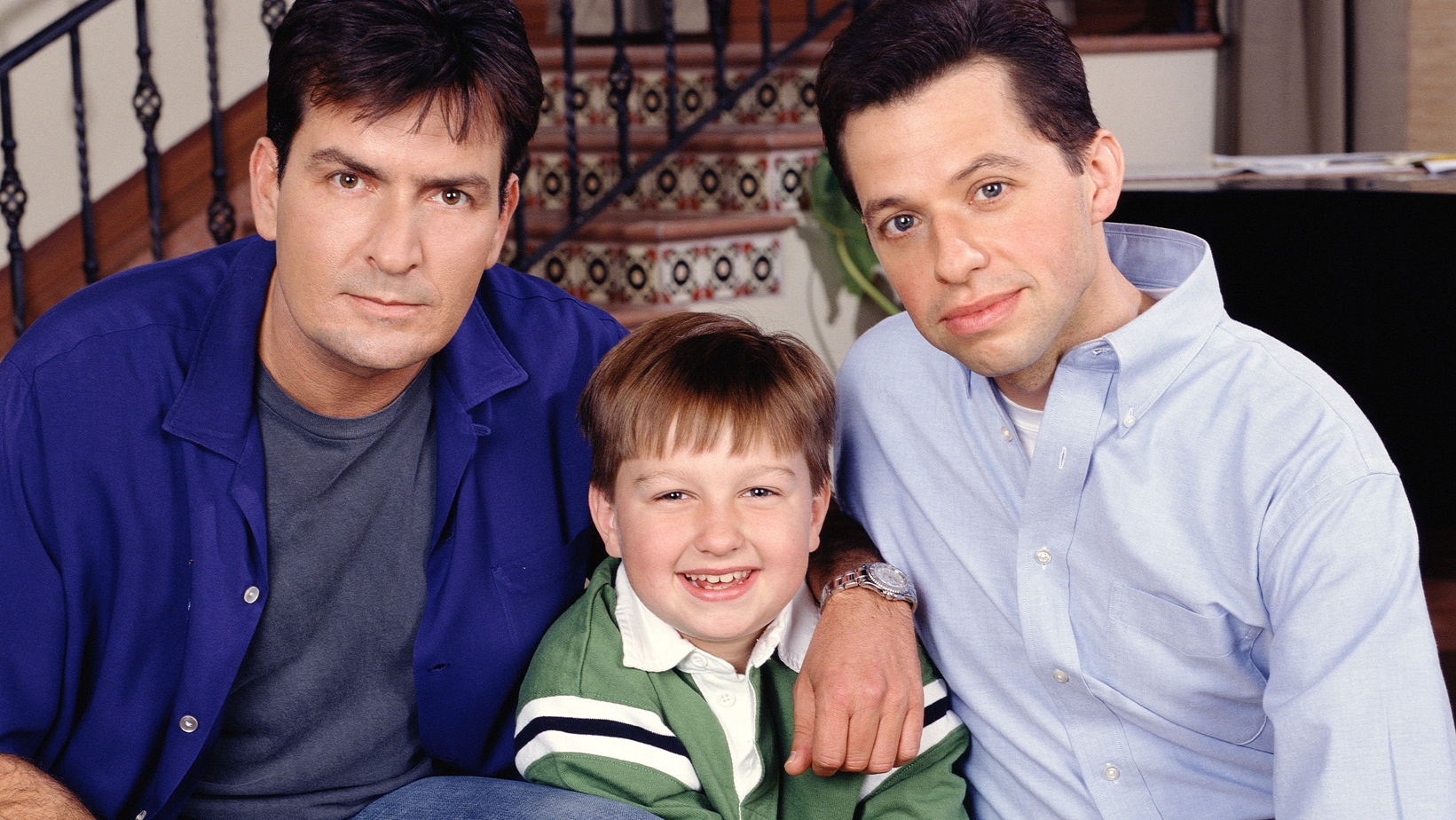 Charlie Sheen, Angus T. Jones és Jon Cryer