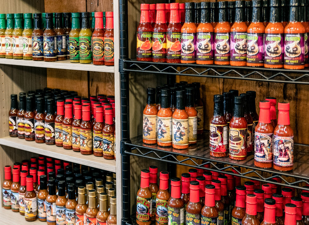 Csípős szószok a polcon