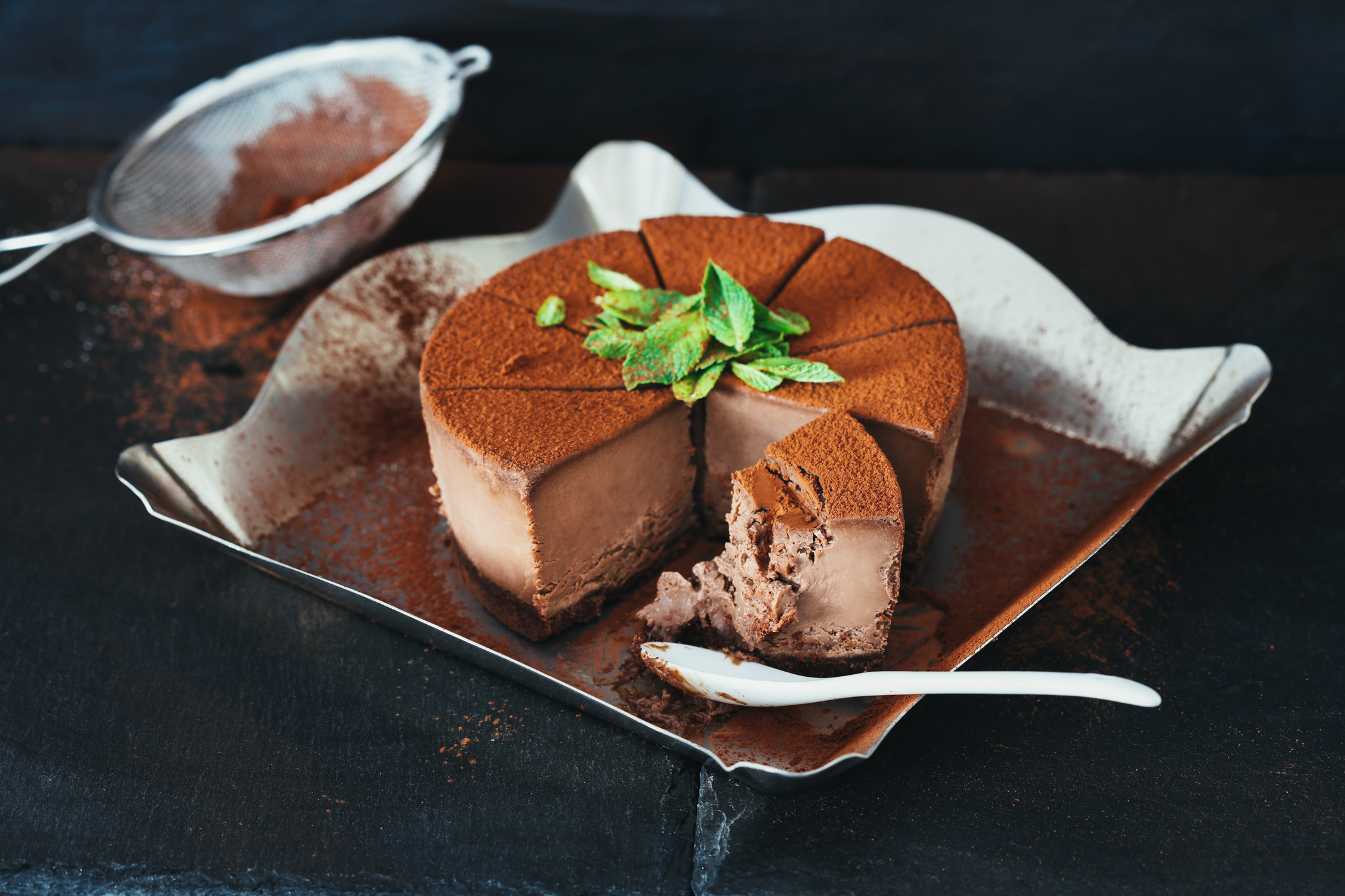 Csokis mousse torta