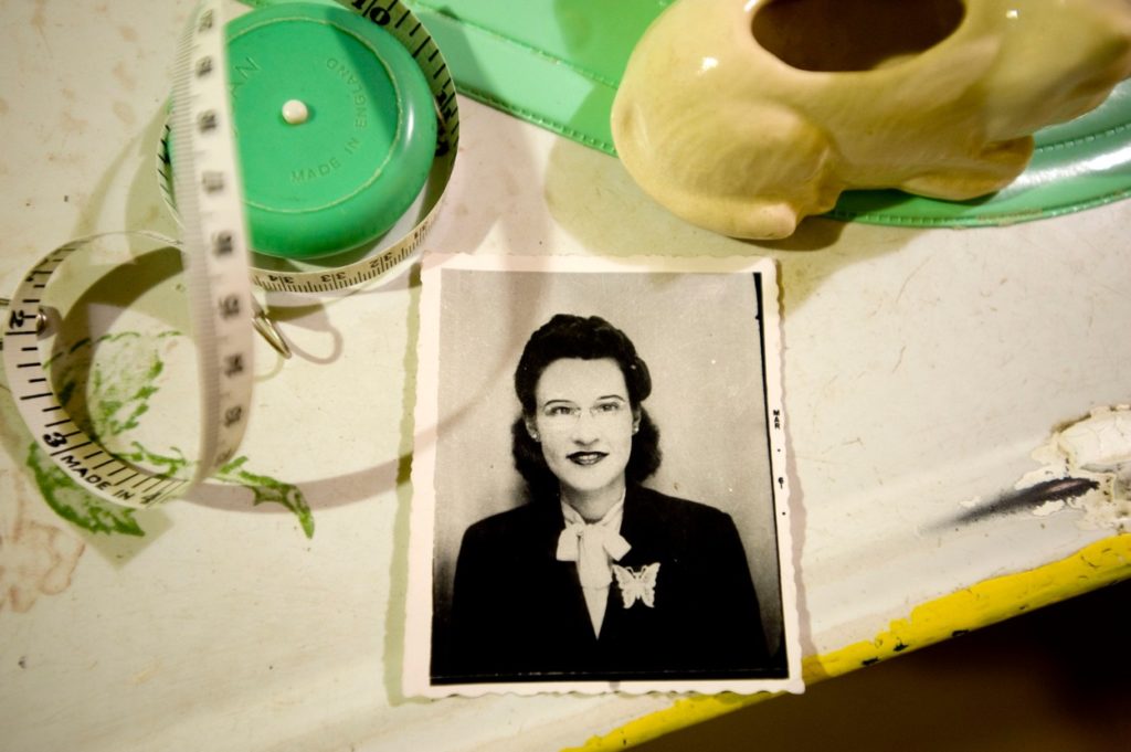 Edith Macefield fotója 108 éves farmházában (Fotó: Profimedia)