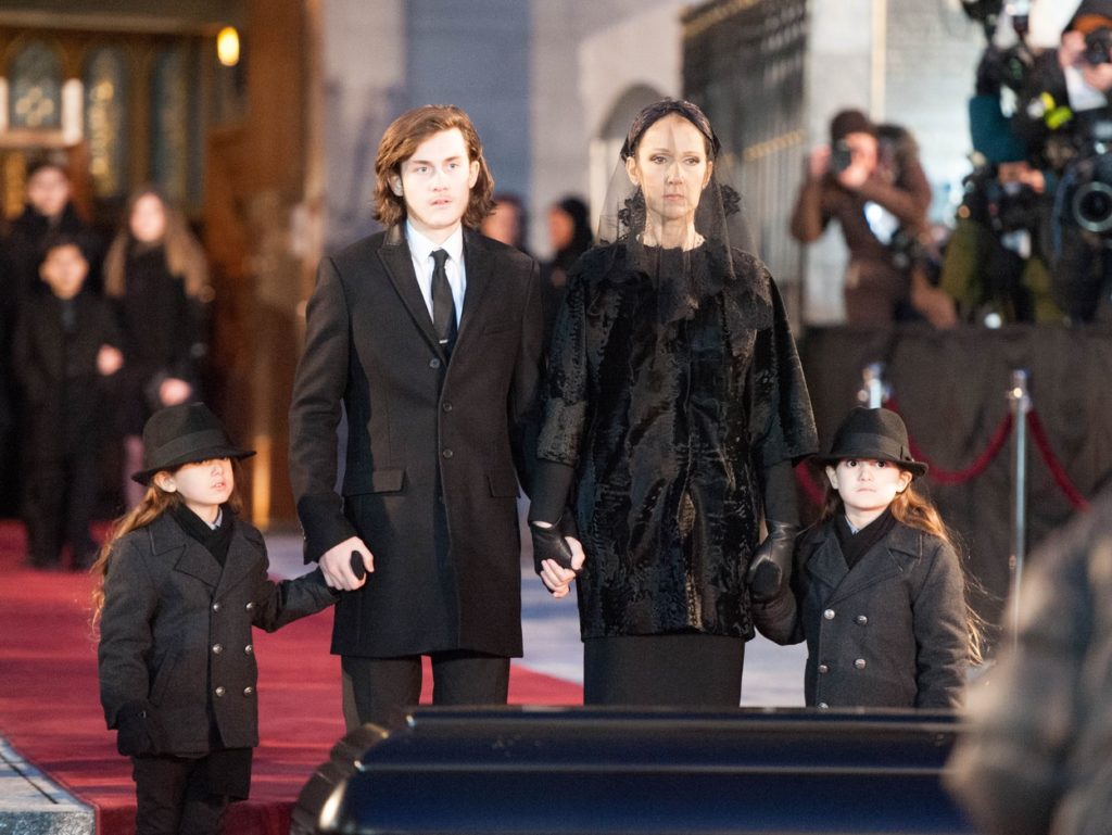 Rene Angelil temetése