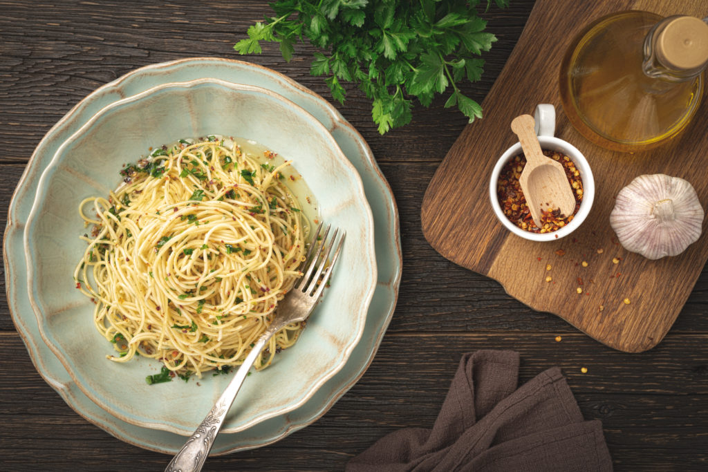 Spaghetti aglio e olio 