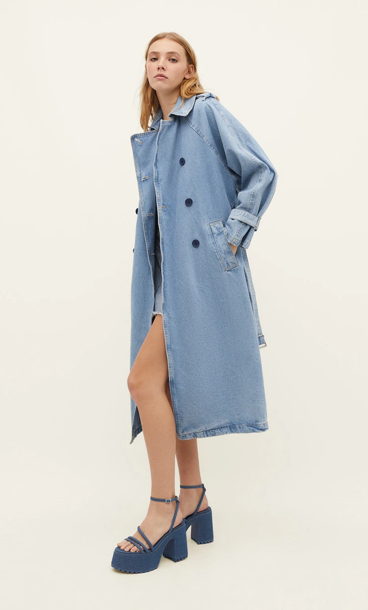 Stradivarius farmerkabát