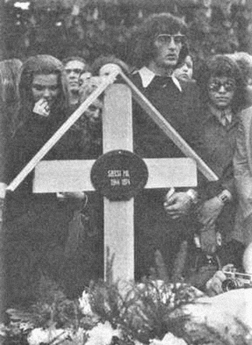 Szécsi Pál temetése