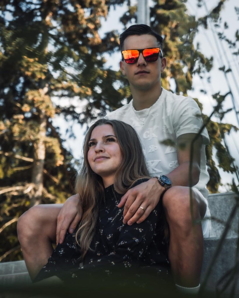 Tomka János és Evelin