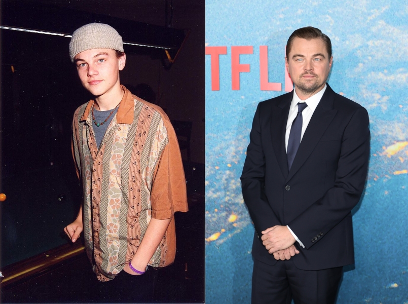 Leonardo DiCaprio akkor és most