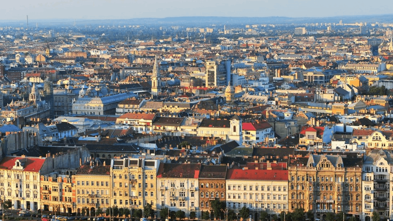 Budapest látkép