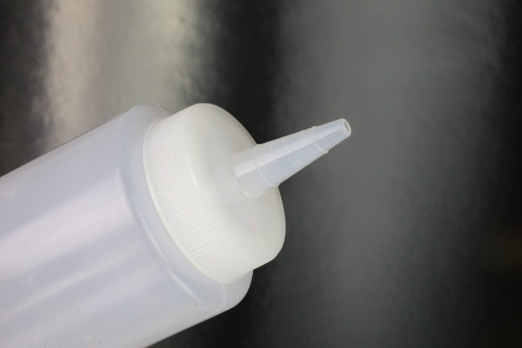 Műanyag szószadagoló flakon